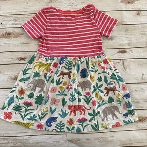 Mini Boden jungle dress play spot and ww 5/6